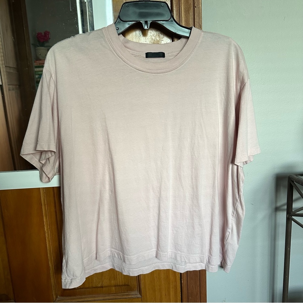ATM Boxy Nude Short Sleeved Tee Shirt